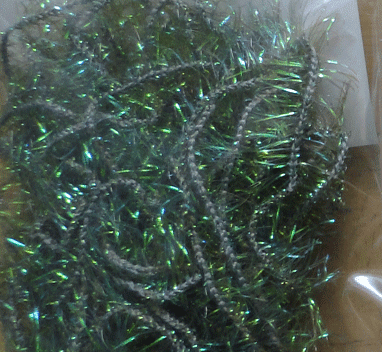 Arctic Ice Fly Tying Tinsel Chenille Olive Fly Tyers Dungeon