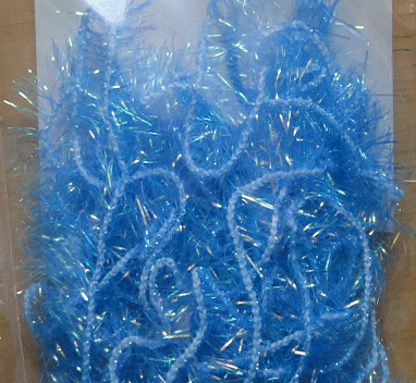 Arctic Ice Fly Tying Tinsel Chenille Turquoise Fly Tyers Dungeon