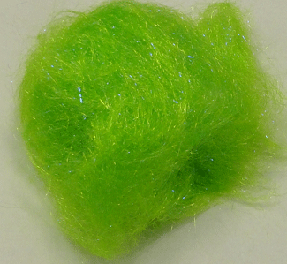 Arctic Wind Dubbing Hot Chartreuse - Fly Tying Materials
