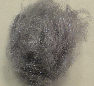 Arctic Wind Dubbing Silver Gray - Fly Tying Materials