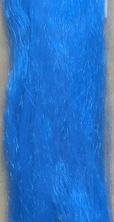 Big Game Hair - Synthetic Fly Tying Hair for Sreamers Bright Blue