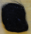 Big Game Dubbing - Mohair long fiber streamer dubbing - Black 1
