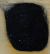 Big Game Dubbing - Mohair long fiber streamer dubbing - Black 2