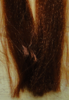 ig Game Hair Synthetic Fly Tying Hair Deep Rust