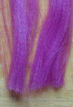 ig Game Hair Synthetic Fly Tying Hair Pink