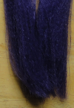 ig Game Hair Synthetic Fly Tying Hair Purple