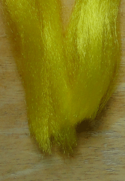 ig Game Hair Synthetic Fly Tying Hair Yellow