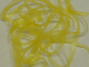 Baby Bug Back - Yellow -  Fly Tying Materials - Fly Tyers Dungeon