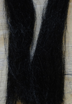 Baitfish Hair - Synthetic Fly Tying Hair Fly Tyers Dungeon Black