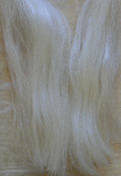 Baitfish Hair - Synthetic Fly Tying Hair Fly Tyers Dungeon Polar Cream