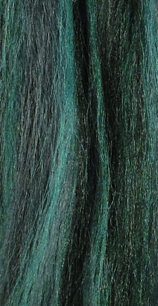 Congo Hair Baitfish Hair Fly Tying Material Synthetic Hair Minnow Back Green