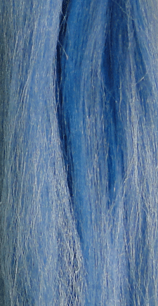 Congo Hair Baitfish Hair Fly Tying Material Synthetic Hair Poseidon Blue