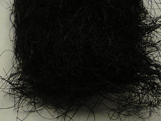 Big Bopper Dubbing - Dry Fly - Deer Hair Substitute - Black