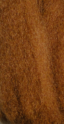 Crinkle Hair Dry Fly Wing Material Brown - Fly Tyers Dungeon