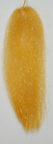 Crystal Hair Fly Tying Synthetic Hair - Peach
