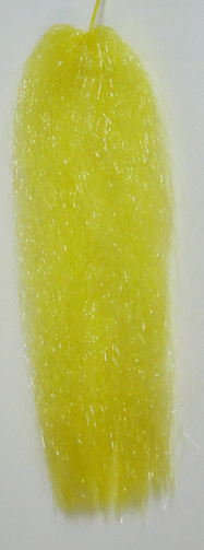 Crystal Hair Fly Tying Synthetic Hair - Yellow