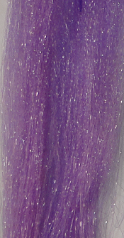 Crystal Web Flash Fly Tying Material Hot Electric Purple