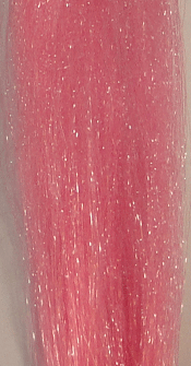 Crystal Web Flash Fly Tying Material Pink