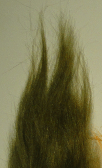 Fronk Fur Olive Fly Tying Craft Fur FTD