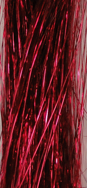 H2O Flash Tinsel Fly Tying Material Pink Deep