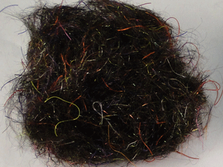 KRAP Dubbing Fly Tying Material Black-ish