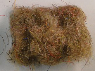 KRAP Dubbing Fly Tying Material Light Krap-ish