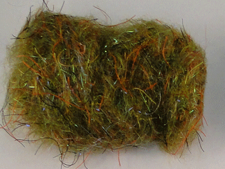 KRAP Dubbing Fly Tying Material Olive-ish