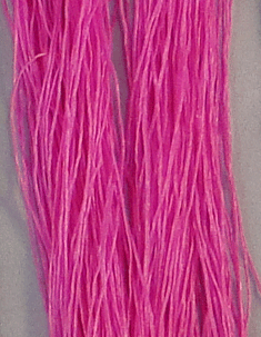Medium Bug Legs  Fly Tying Material Bright Pink