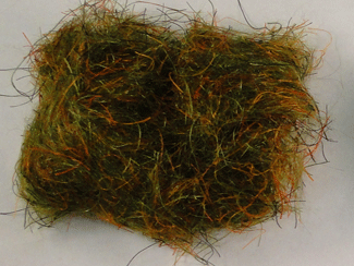 MS Nymph Dubbing Fly Tying Material GT Olive