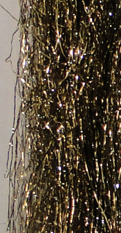 Northern Lights Flash Fly Tying Material Gold Black