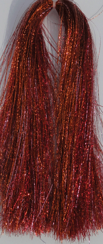 Northern Flash Copper Red - Fly Tying Tinsel