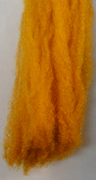Shuck Yarn Fly Tying  Materials Amber