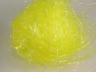 StarBurst Dubbing Fly Tying Material Hot Yellow