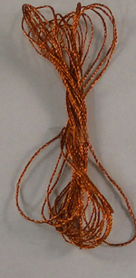Tinsel Twist Fly Tying Material Copper
