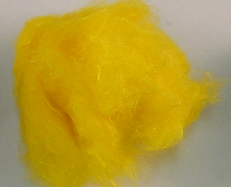Wee Folk Dubbing Fly Tying Material Lemon Yellow