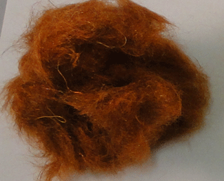 Wee Folk Dubbing Fly Tying Material MUD Copper