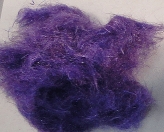 Wee Folk Dubbing Fly Tying Material MUD Purple